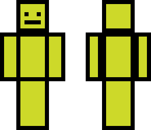 yellow cube man