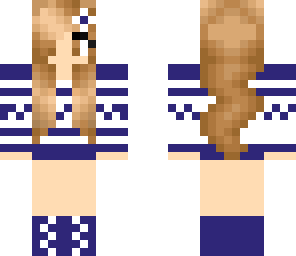 blue sweater girl