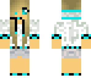 blue gamer girl