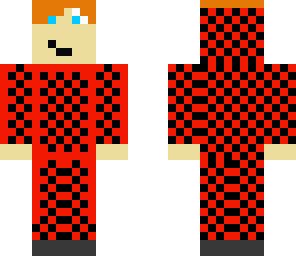 teen red with hood skin