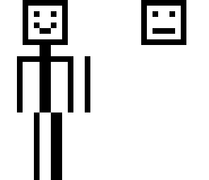 multi face stick guy