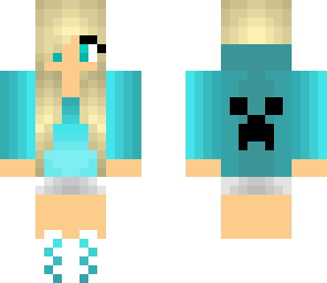 blue creepergirl