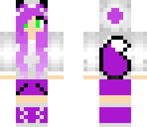 purple fox girl
