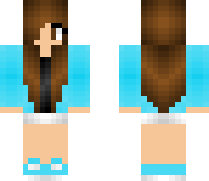 blue girl