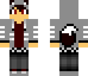 wolf red and grey