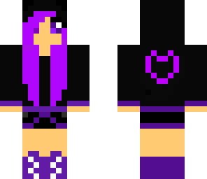 purple haired purple heart updated