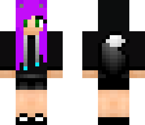 purple girl