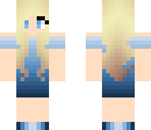 blue summer dress