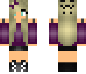 purple girl
