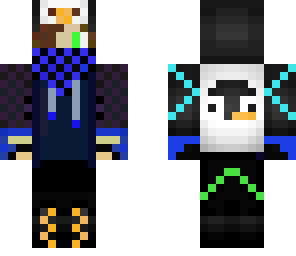 cool penguin teenager
