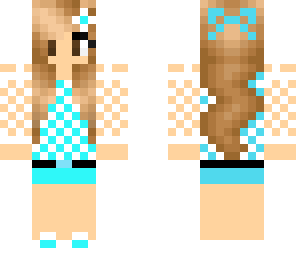 blue girly girl