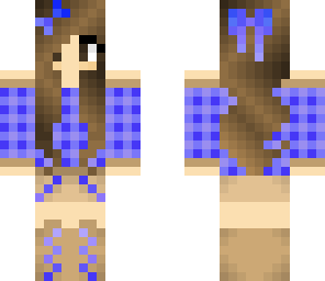 blue farm girl