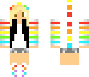 edited rainbow dino