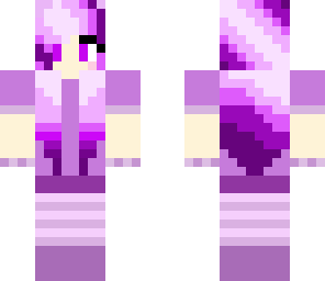 purple cutie girl