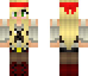blonde pirate