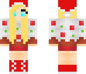 christmas cake girl