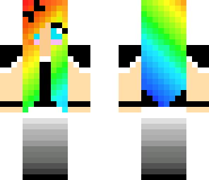 rainbow girl