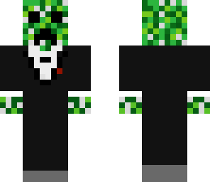 creeper in a tux