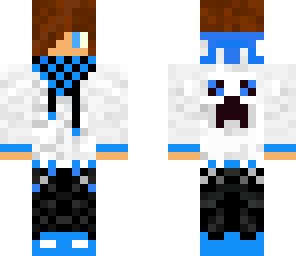 blue and white hoodie teen