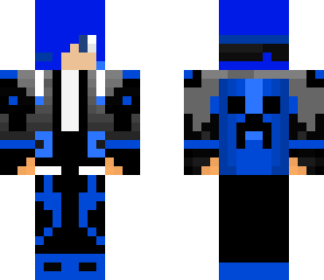 neon boy azul