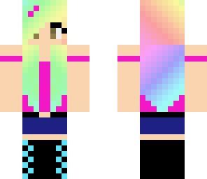 rainbow girl