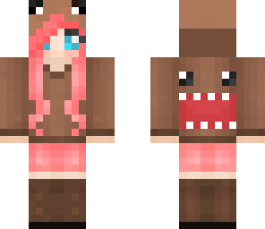 pink girl domo