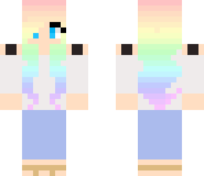 rainbow girl