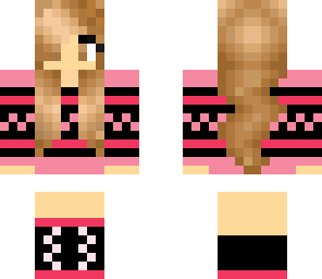 pink sweater 