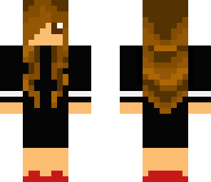 girl in black
