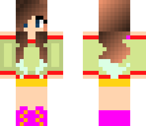 me as a minecraft skin
