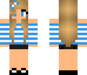 blue girl
