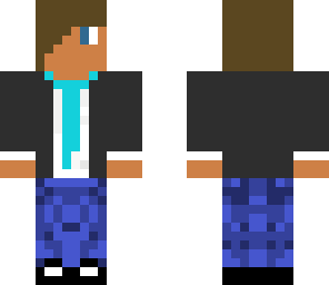 teen in a suit