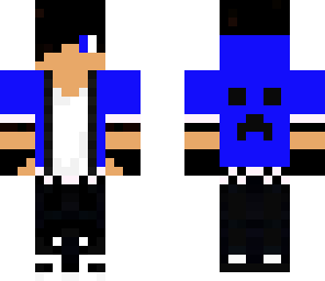 blue man