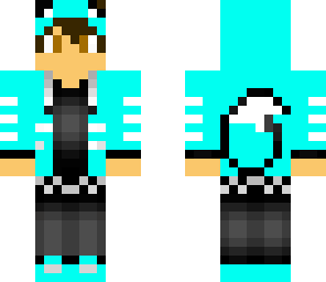 blue wolf boy
