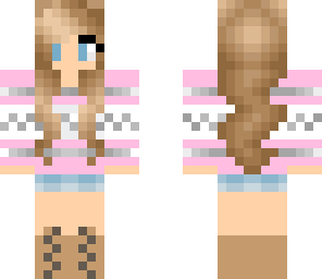pink sweater girl