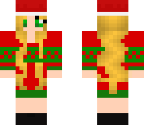 cute holiday girl