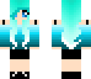 blue girl