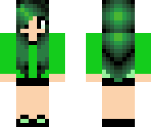 green girl