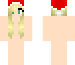 skin base with santa hat