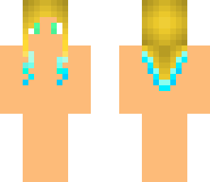 blue hair tips base