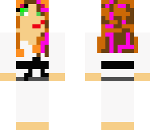 karate tiger girl