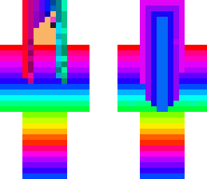 rainbow girl