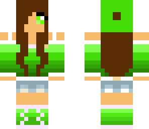 cool green girl edited