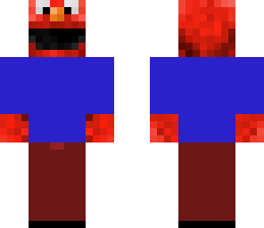 elmo with shirt and pants