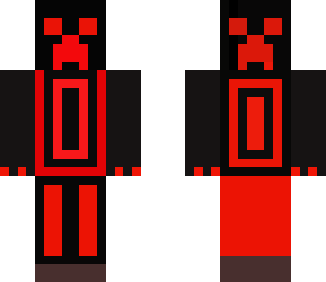 the black and red creeper