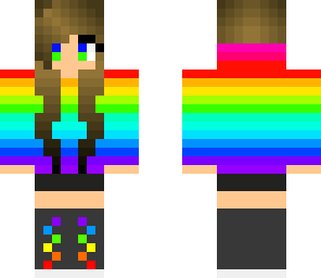 rainbow skin