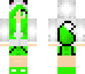 green wolf girl