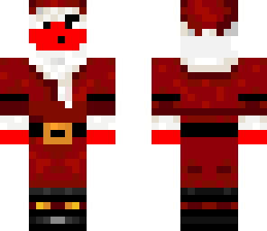 red slime santa
