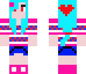 girl with pink sweater