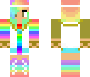 rainbow girl